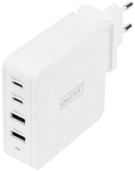 Ładowarka USB-C - 100W - 2x USB-C - 2x USB-A - PD 3.0 - biała Digitus DA-10197 Adapter ładowania 1 szt.