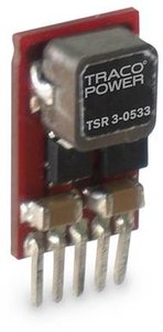 Przetwornica DC/DC, do PCB TracoPower TSR 3-2450 TSR 3-2450, SIL, 6 V/DC, 3 A, 1 szt.