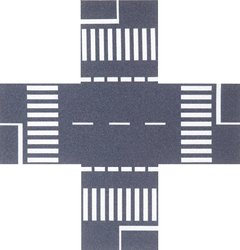 Skrzyżowanie ulic, Busch 7074, skala H0