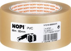 Taśma pakowa Nopi  57214-00000-01 PVC (D x S) 66 m x 50 mm 66 m 1 szt.