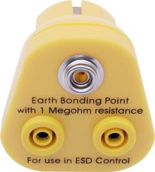 Quadrios  Złącze męskie ESD    złącze żeńskie, złącze żeńskie bananowe, przycisk 10 mm