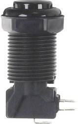 Przycisk Joy-IT Arcade z mikroprzełącznikiem, czarny Urządzenie wejściowe Joy-it Button-Black 1 szt.