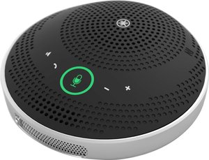 Telefon konferencyjny Yamaha YVC-200, MicroUSB 2.0, Bluetooth, NFC Print™, słuchawki (jack 3,5 mm), czarny