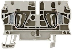 Przejściowe zaciski szeregowe ZDU beżowe Weidmüller ZDU 4 1632050000-1 1 szt.