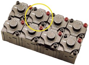 Dekada pomiarowa Chauvin Arnoux  od 1 do 10 Ω 7.5 V