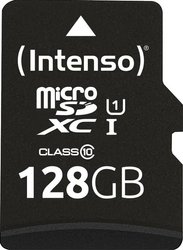 Karta pamięci microSD Intenso 128GB microSDXC Performance, 128 GB, Class 10 UHS-I