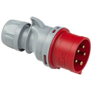 Wtyczka PCE 015-6tt, 400 V, 16 A, IP44