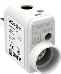 Złącze męskie sieciowe Ouneva Group VC06-0014, styki: 1, 690 V, 160 A, 1 szt.