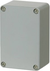 Obudowa uniwersalna Fibox ALN 061005, Wymiary: (D x S x W) 100 x 66 x 46 mm, aluminium, 1 szt.