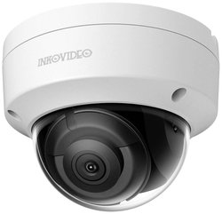 INKOVIDEO V-811-8MW 4K 8 MP PoE Sieciowa kopułkowa kamera do monitoringu (biała) Kamera monitoringu IP Inkovideo  V-811-8MW LAN   3840 x 2160 px