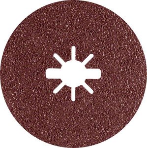 Pryzmat Ceramic, osłona z włókna szklanego, R781 metal, 125 x 22,23 mm, X-LOCK, K 36 Dysk fibrowy Bosch Accessories X-LOCK Prisma Ceramic 2608621794 25 szt.