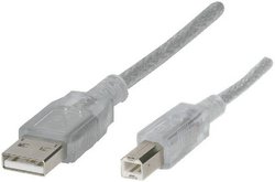 Kabel USB Renkforce, USB 2.0, Złącze męskie USB-A, Złącze męskie USB-B, 3.00 m