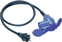 Kabel połączeniowy, 351.601-5, wtyk ze stykiem uziemiającym / Cara, 16 A, IP44