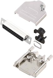 Zestaw listew żeńskich D-Sub MH Connectors MHDTZK25-DB25S-K, rzędy: 2, styki: 25, 180 °, 1 szt.