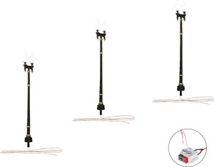 Latarnia parkowa H0 Woodland Scenics WJP5632 3 szt.