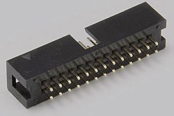 BKL Electronic 10120996 Złącze żeńskie  Siatka: 2.54 mm Ilośc pinów: 24 Ilość rzędów: 2 1 szt.