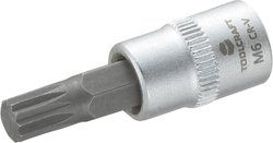 Nasadka trzpieniowa 6 mm TOOLCRAFT M6 816075 Wielowypust (XZN) 1 szt.