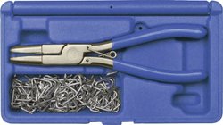 Zestaw zszywek tapicerskich z szczypcami Kunzer 7PKS101, 101 części N/A