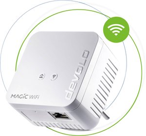 Devolo Magic 1 WiFi mini Adapter rozszerzający Powerline WLAN 8559 EU Powerline, WLAN 1200 MBit/s