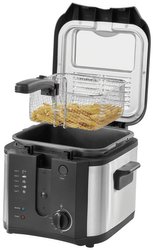 Frytownica CRISPY, DFR-1600S, srebrna Frytkownica Wilfa 602311, 2.4 l