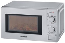 Mikrofalówka Severin MW 7900 700 W Funkcja grilla, Funkcja timera srebrny