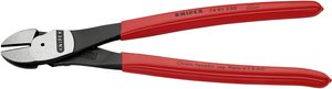 Szczypce boczne wzmocnione Knipex 74 01 250, 250 mm, 64 HRC, do warsztatu