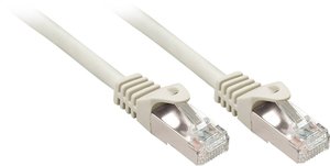 Kabel LAN LINDY 48394, 1 szt., RJ45, CAT 5e, F/UTP, 5.00 m, szary