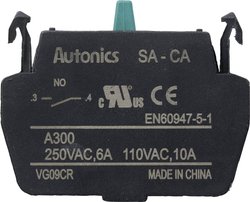 TRU COMPONENTS SA-CA Element stykowy 1 NO 110 V, 250 V 1 szt.