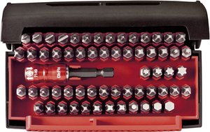 Bity Wiha  07943 1 szt. płaski, krzyżakowy Phillips, krzyżakowy Pozidriv, wewnętrzny sześciokąt, TORX wewnętrzny