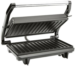 Grill kontaktowy Tristar GR-2650 - nieprzywierająca powłoka - ruchoma pokrywa Grill kontaktowy Tristar GR-2650, 700 W, czarny