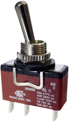 Przełącznik dźwigienkowy 250 V/AC 10 A 1 x wł/wył/wł Arcolectric (Bulgin Ltd.) C3920BEAAA IP67 zatrzask/0/zatrzask 1 szt.