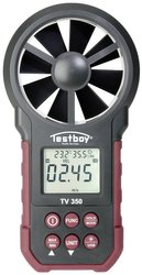 Anemometr Testboy TV 350, 62601000, 0.8 do 30 m/s, -20 do +60 °C