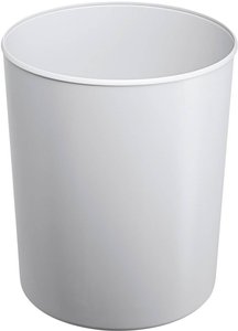 HAN  1818-S-11  Kosz na papier 20 l (Ø x W) 283 mm x 340 mm polistyren, aluminium szary błyszczący 1 szt.