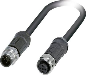 Kabel czujników/elementów wykonawczych Phoenix Contact SAC-4P-M12MS/2,0-28X/M12FSSHOD 1454189 Ilość styków: 4 1 szt.