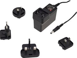 Zasilacz wtyczkowy, stałonapięciowy Mean Well GEM30I24-P1J 1.25 A 30 W