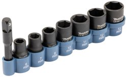 Zestaw kluczy nasadowych Makita  E-12289 1/4''