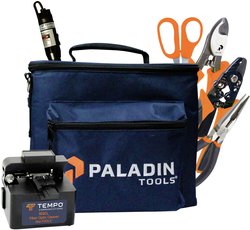 FTK-T Term Fibertool Kit Pro 6-częściowy zestaw narzędzi z włókna szklanego do cięcia i ściągania izolacji Tempo Communications FIBERTOOLKIT TERMINATION FTK-T 52086866
