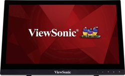 Viewsonic TD1630-3 Monitor dotykowy  EEK B (A - G) 40.6 cm (16 cal) 1366 x 768 px 16:9 12 ms HDMI, USB, VGA, jack LCD (TN)