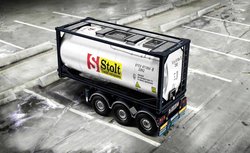 Modelu samochodu ciężarowego do sklejania Italeri Tecnokar Trailer w/ 20ft Tank 3929 1:24