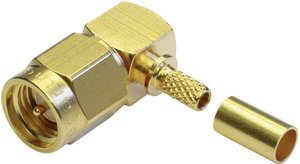 Złącze SMA Telegärtner J01150A0071 J01150A0071 złącze męskie kątowe 50 Ω 1 szt.