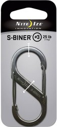 Karabińczyk podwójny NITE Ize S-Biner Gr. 3 NI-SB3-03-11