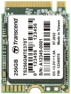 Dysk wewnętrzny SSD M.2 PCIe NVMe 2230 256 GB Transcend MTE370T PCIe NVMe 3.0 x4 Przemysłowy