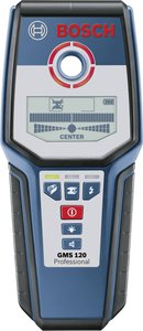 Detektor Bosch Professional GMS 120 0601081000, do 120 mm