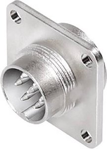 M16 7-pinowa wtyczka kołnierzowa Natężenie znamionowe=5 A binder 09 0127 370 07 Zawartość: 1 szt.