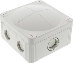 Skrzynka przyłączeniowa Wiska COMBI 407/SDK5, IP66/IP67, (D x S x W) 95 x 95 x 60 mm, szaro-biały (ral 7035), 1 szt.