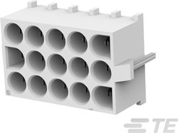 Obudowa złącza pin żeńskiego na PCB TE Connectivity 641976-1, wire-to-board, piny: 15, 12 A, 1 szt.