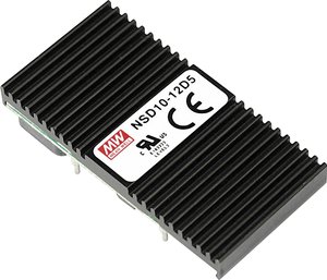 Przetwornica DC/DC Mean Well NSD10-12S5 NSD10-12S5, 10 W, 1 szt.
