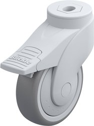 Kółko Blickle LWG-TPA 101K-11-FI-FK, średnica 100 mm, hamulec, poliamid, guma