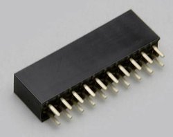 TRU COMPONENTS TC-2506357 Złącze żeńskie Siatka: 2 mm Ilośc pinów: 20 Ilość rzędów: 2 1 szt.