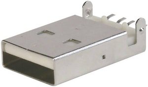 Wtyk USB ultrapłaski ASSMANN WSW A-USB A-LP-SMT-C, 1 szt.
